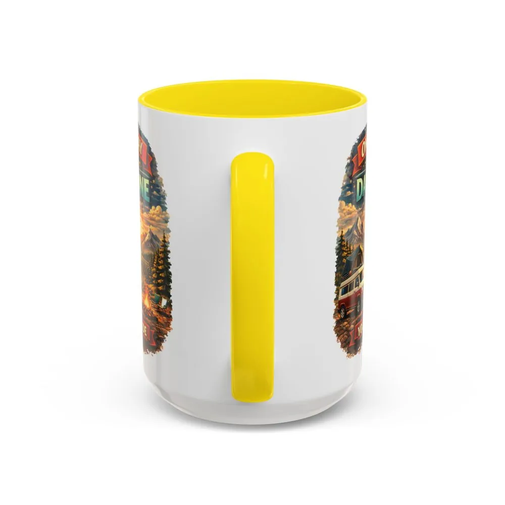 Accent Coffee Mug (11, 15oz) — "One Day Or Day One" Design Scenic-Line
