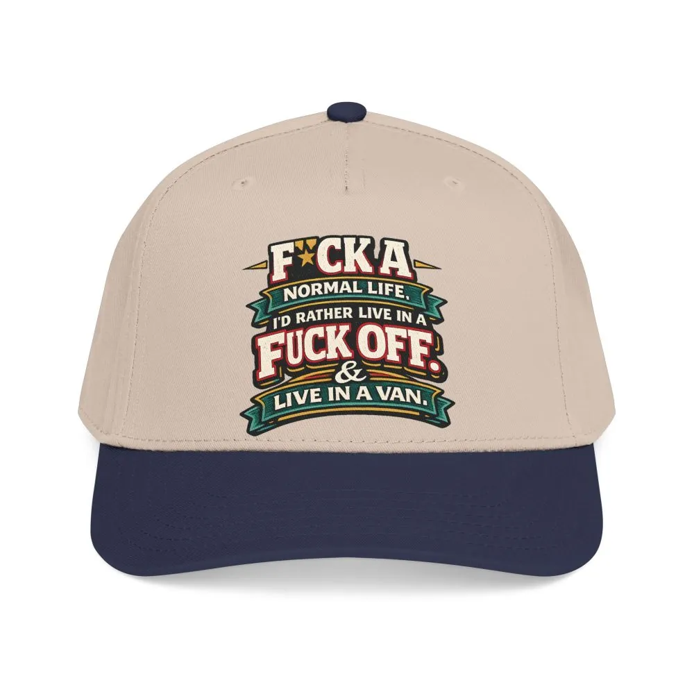 Baseball Cap - "Fuck A Normal Life" Design F**K-Line