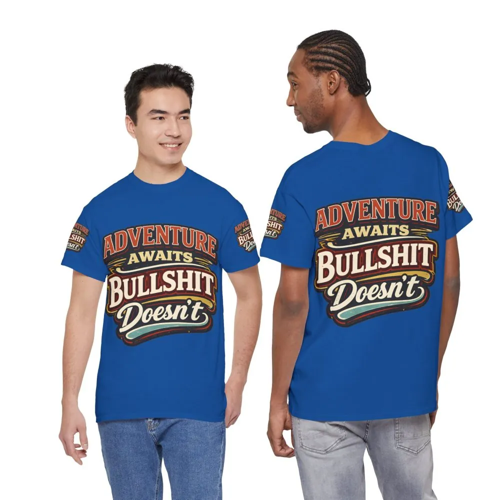 12122529475357983085_2048.jpeg Unisex Heavy Cotton Tee — "Adventure Awaits" Design F**K-Line