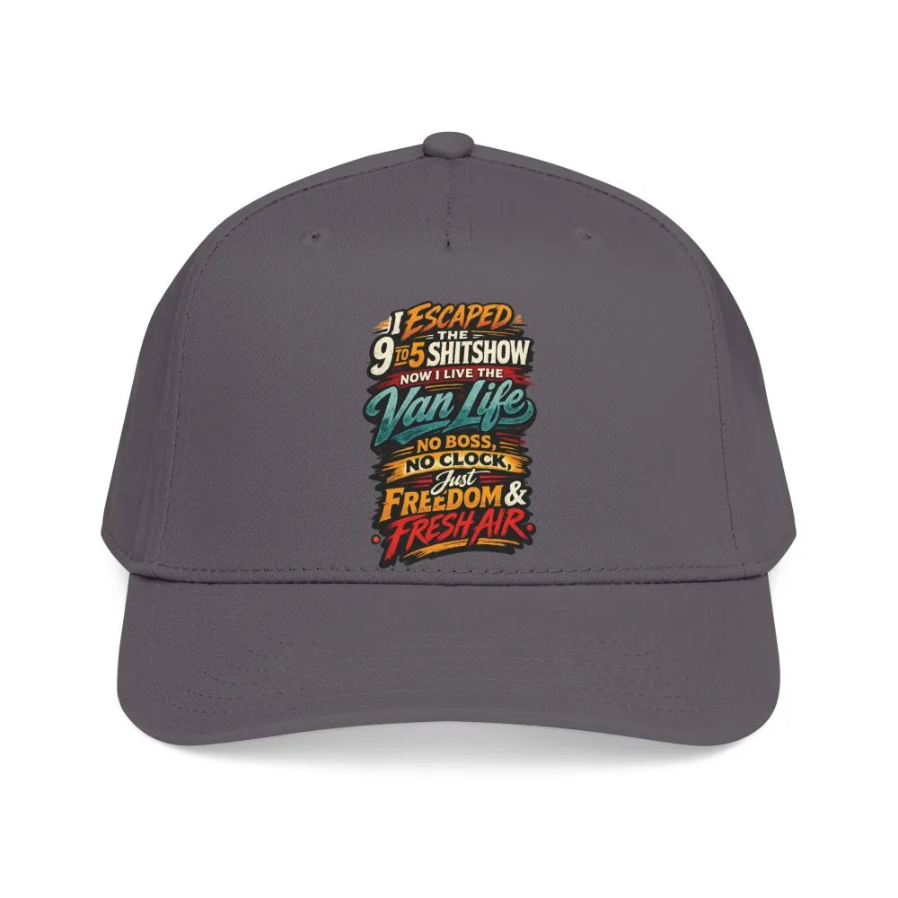 12142122158539431865_2048.jpeg Baseball Cap - "I Escaped The 9 To 5" Design F**K-Line