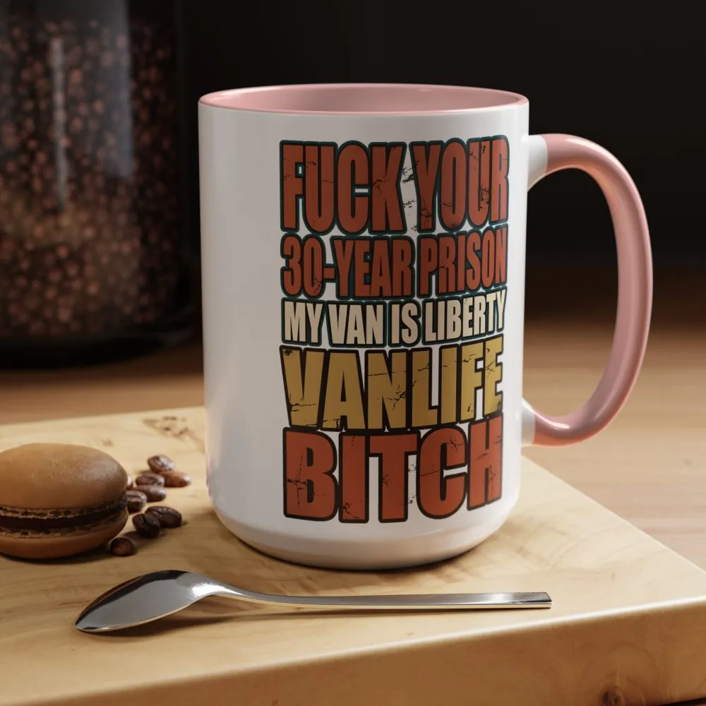 12159833645936264980_2048.jpeg Accent Coffee Mug (11, 15oz) — "Fuck Your 30 Year" Design F**K-Line
