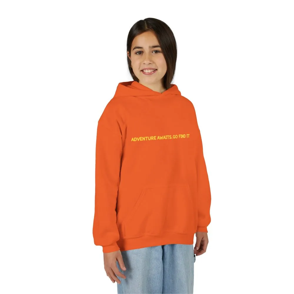 12190382189052750169_2048.jpeg Youth Hoodie(Gildan) – "Adventure Awaits-Go Find It" (Design Sitcom-Line)
