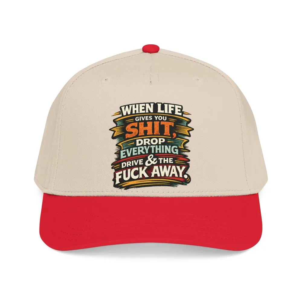 1219161827560025849_2048.jpeg Baseball Cap - "When Live Gives You Shit" Design F**K-Line
