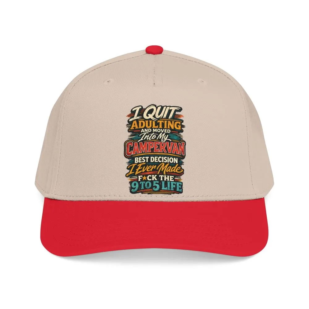 Baseball Cap - "I Quit Adulting" Design F**K-Line