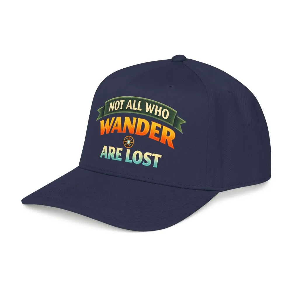 12240797498845513969_2048.jpeg Baseball Cap - "Not All Who Wander Are Lost" Design Scenic-Line