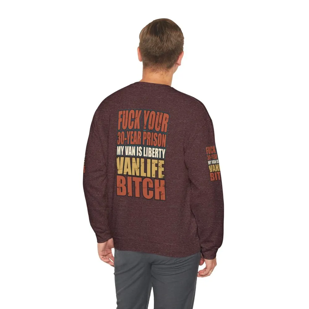 12243561314237638886_2048.jpeg Unisex Heavy Blend™ Crewneck Sweatshirt — "Fuck Your 30 Year" Design F**K-Line