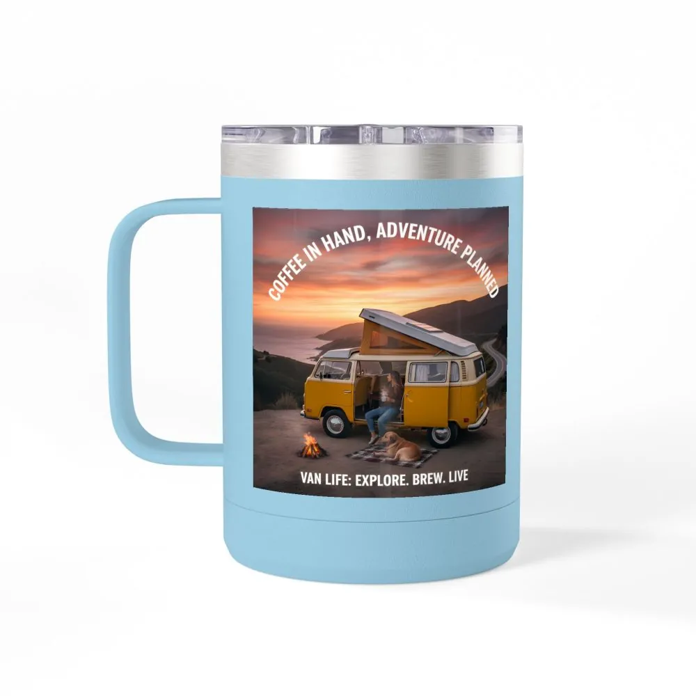 12324502323812262023_2048.jpeg Coffee Mug Tumbler, 15oz — "Coffee in Hand, Adventure Planned"