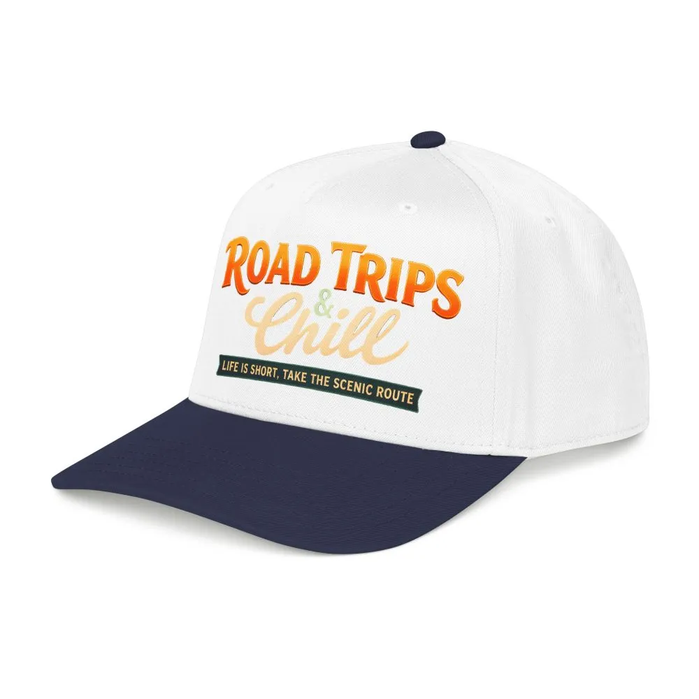 12330100950648583983_2048.jpeg Baseball Cap - "Road Trips And Chill" Design Scenic-Line