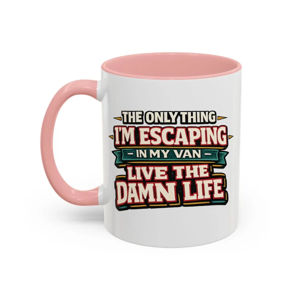 12408907815819613521_2048.jpeg Accent Coffee Mug (11, 15oz) — "The Only Thing I´m Escaping" Design F**K-Line