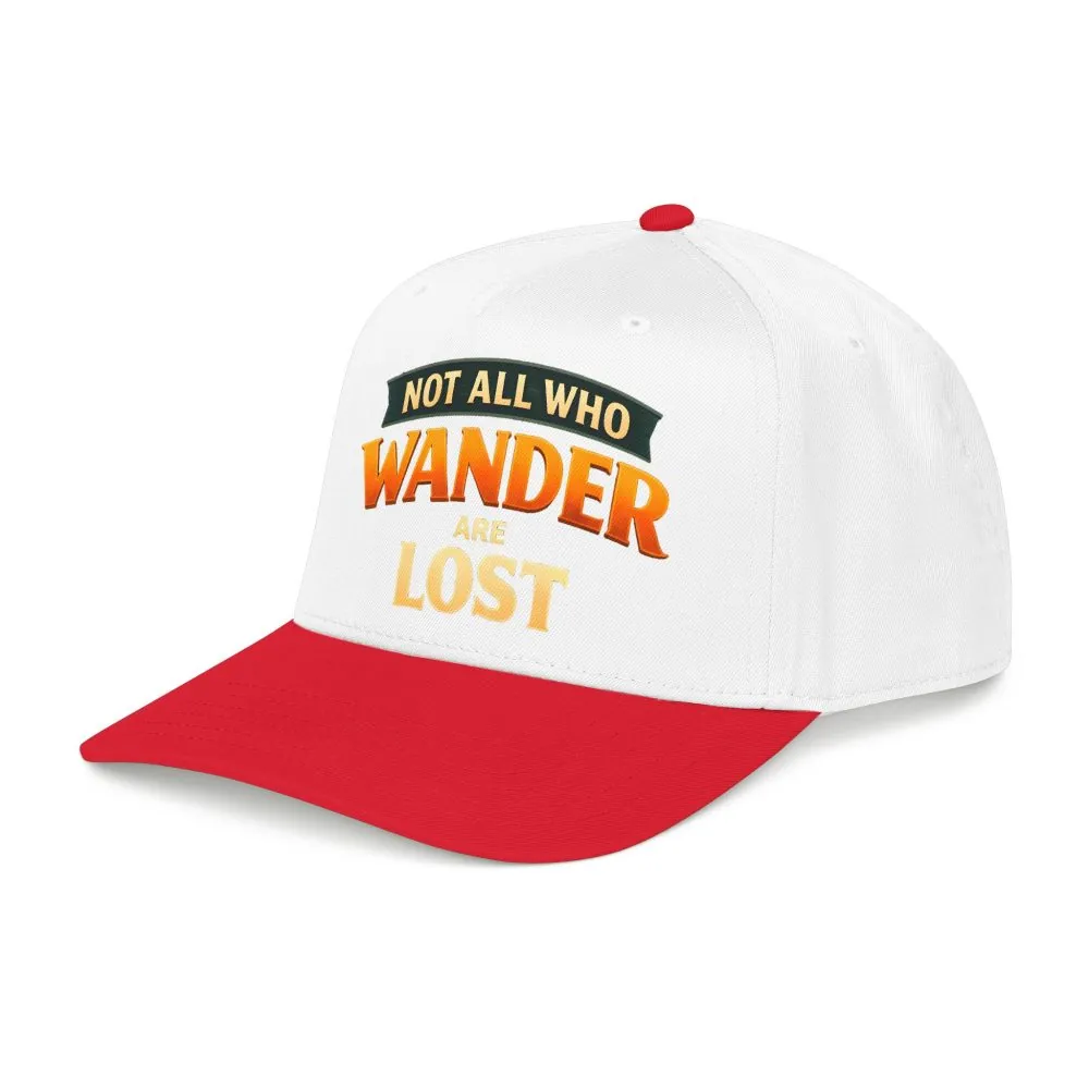 12436803485645742550_2048.jpeg Baseball Cap - "Not All Who Wander Are Lost" Design Scenic-Line