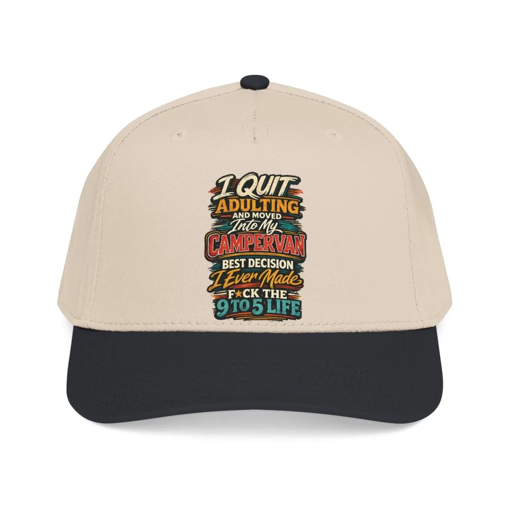 Baseball Cap - "I Quit Adulting" Design F**K-Line