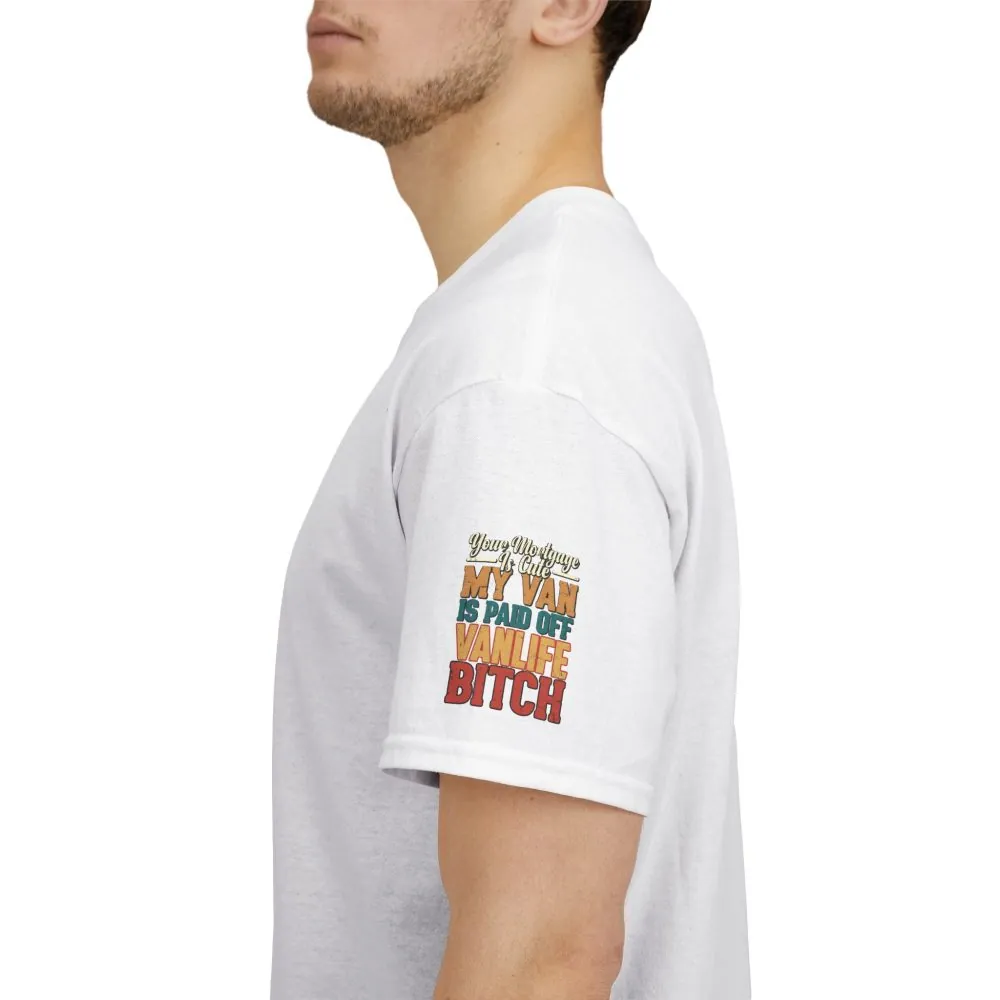 12472223787452910138_2048.jpeg Unisex Heavy Cotton Tee — "Your Mortgage Is Cute" Design F**K-Line