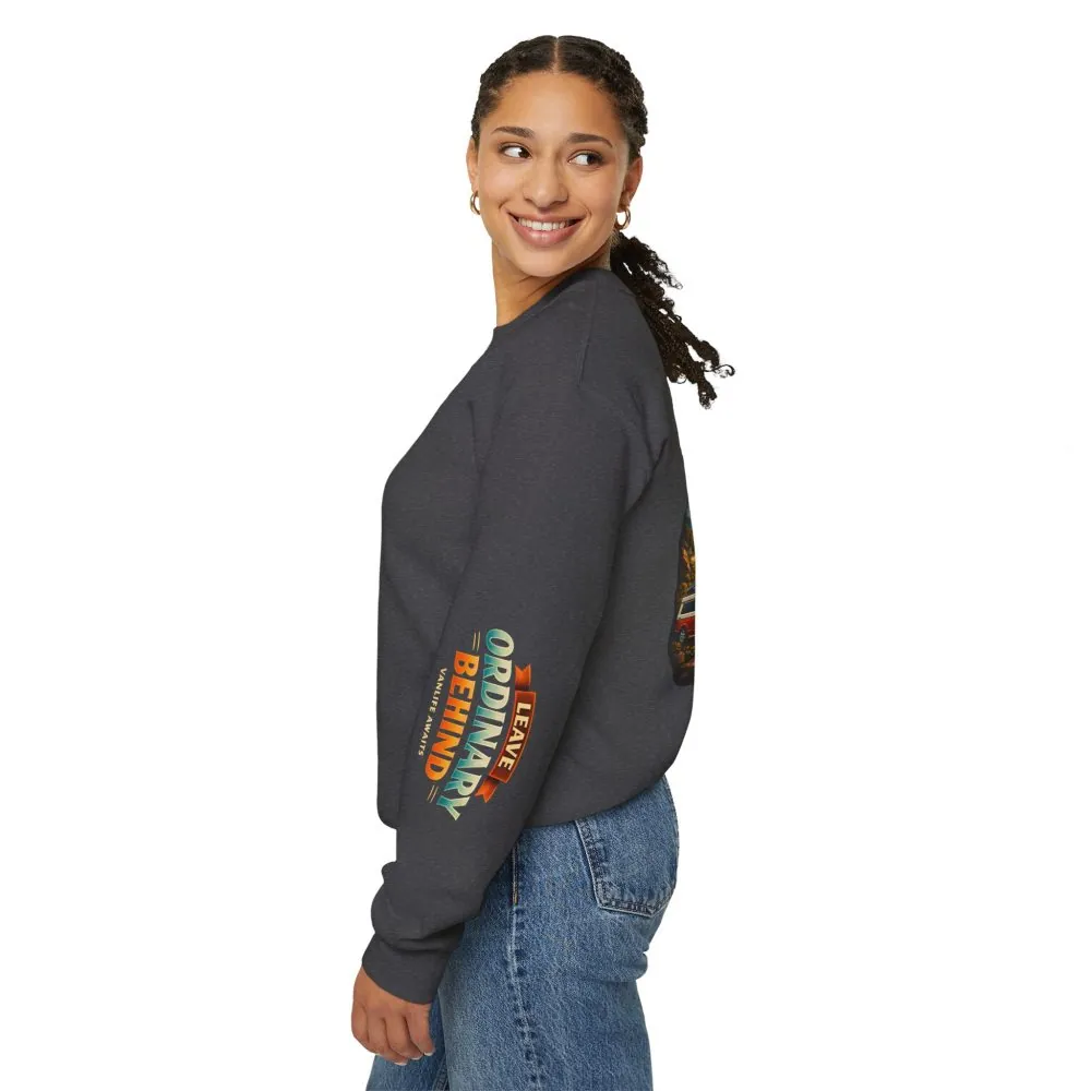12478549664253643792_2048.jpeg Unisex Heavy Blend™ Crewneck Sweatshirt — "Leave Ordinary Behind" Design Scenic-Line