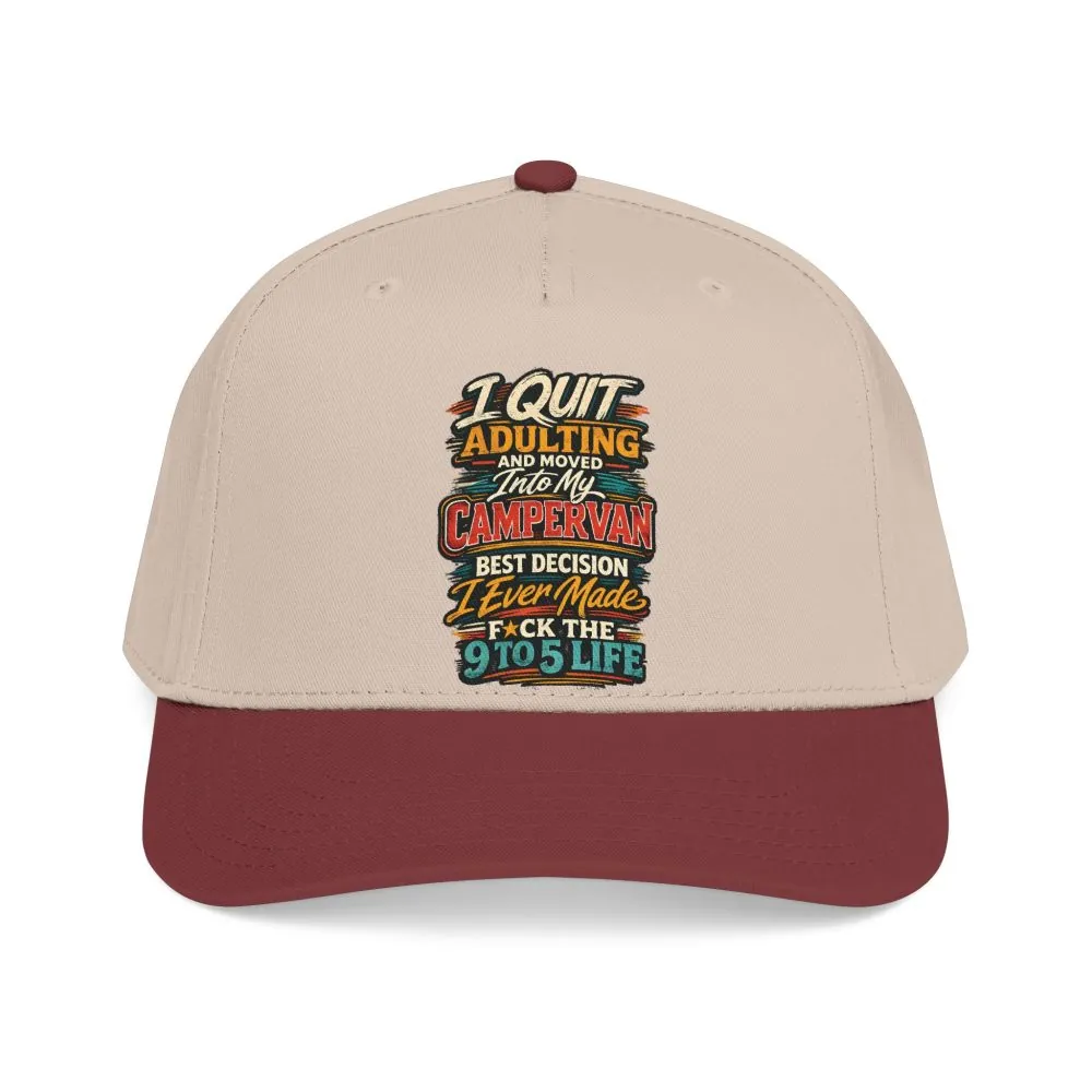 Baseball Cap - "I Quit Adulting" Design F**K-Line