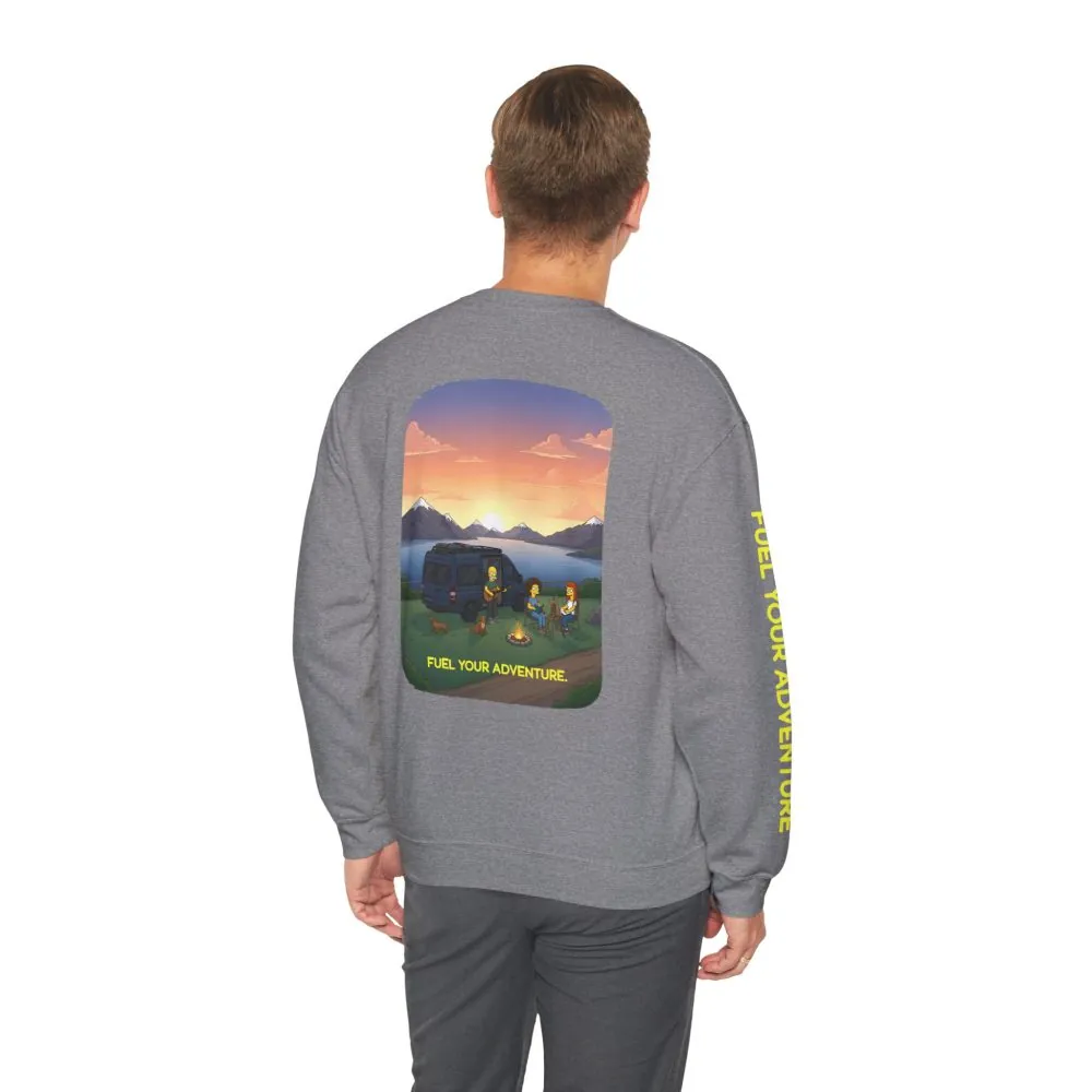 124956203097469471_2048.jpeg Unisex Heavy Blend™ Crewneck Sweatshirt — "Fuel Your Adventure" Design Sitcom-Line