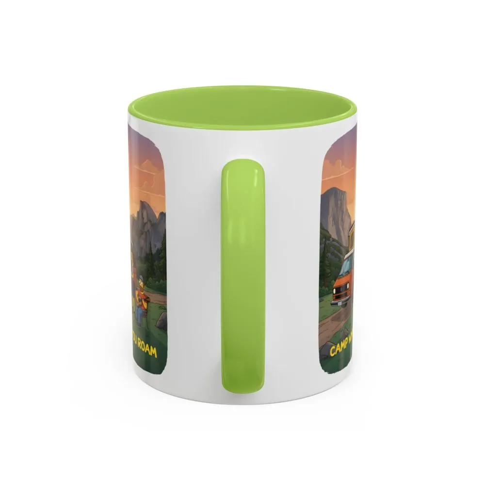 12507818989349545643_2048.jpeg Accent Coffee Mug (11, 15oz) — "Camp Where You Roam" Design Sitcom-Line