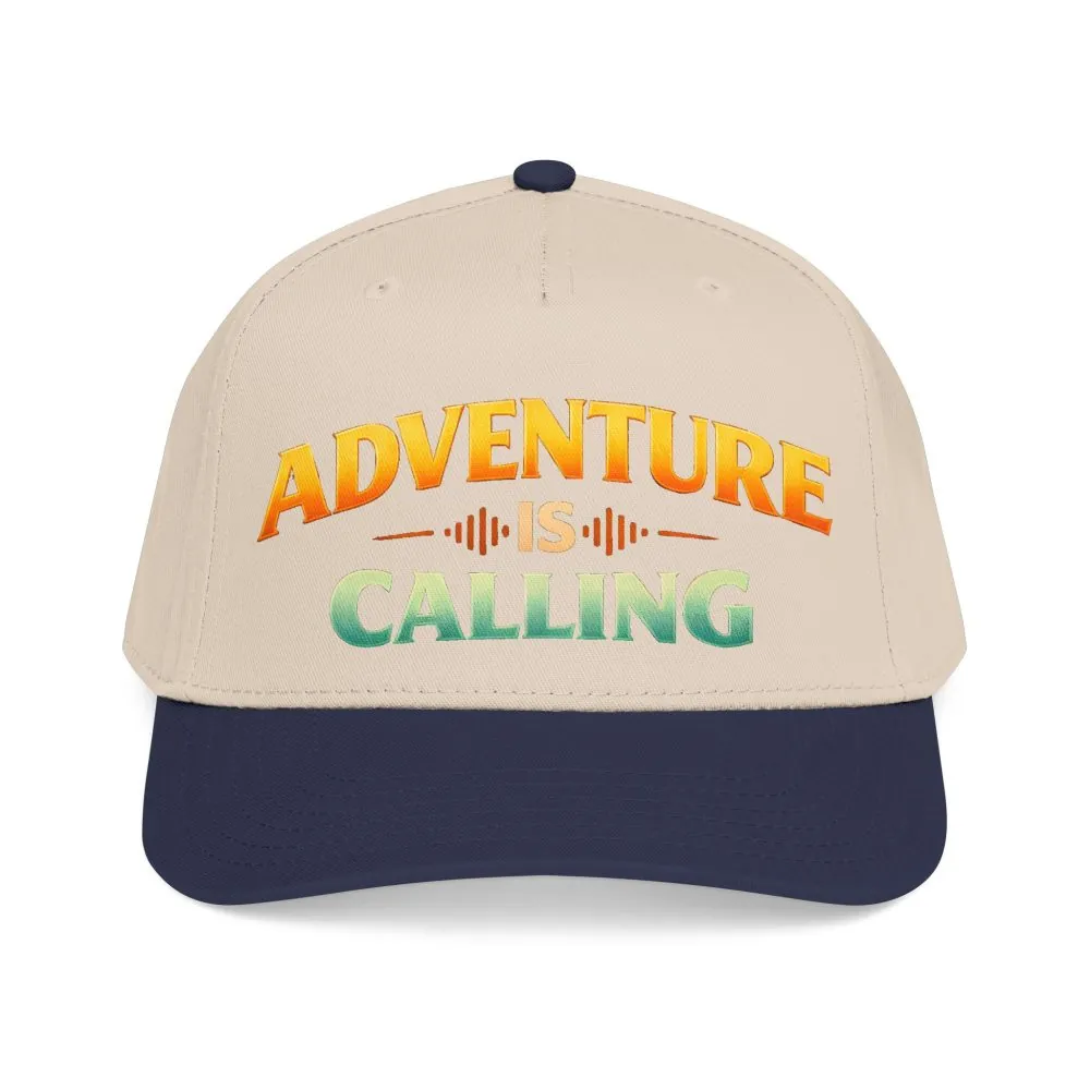 12513189574363314014_2048.jpeg Baseball Cap - "Adventure Is Calling" Design Scenic-Line