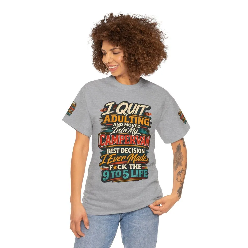 1251429608395950237_2048.jpeg Unisex Heavy Cotton Tee — "I Quit Adulting" Design F**K-Line