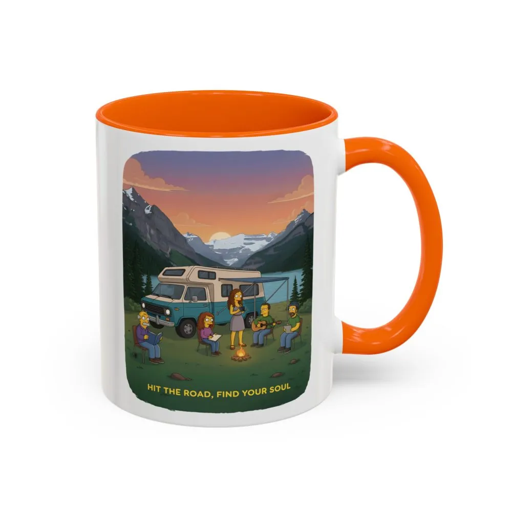 1252479147130256307_2048.jpeg Accent Coffee Mug (11, 15oz) — "Hit The Road-Find Your Soul" Design Sitcom-Line