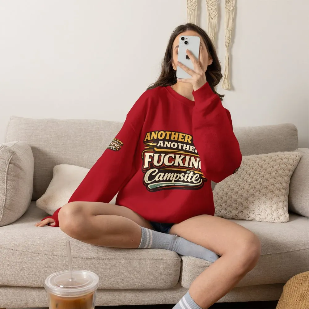 Unisex Heavy Blend™ Crewneck Sweatshirt — "Another Day" Design F**K-Line
