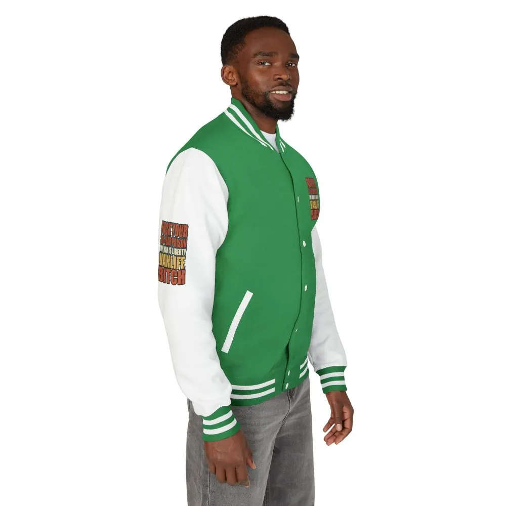 12574910887610041413_2048.jpeg Unisex Heavyweight Letterman Jacket — "Fuck Your 30 Year" Design F**K-Line