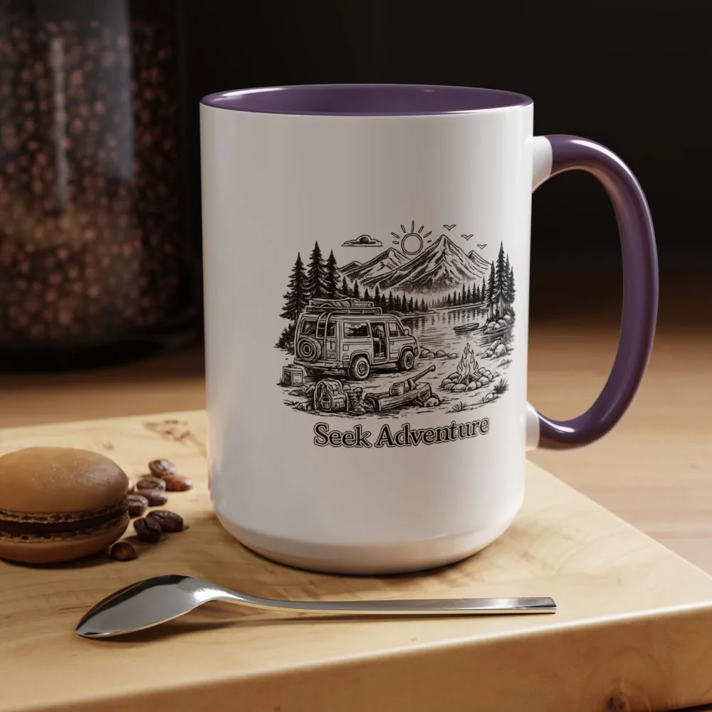 12583302758610732078_2048.jpeg Accent Coffee Mug (11, 15oz) — "Seek Adventure" Design Minimal-Line