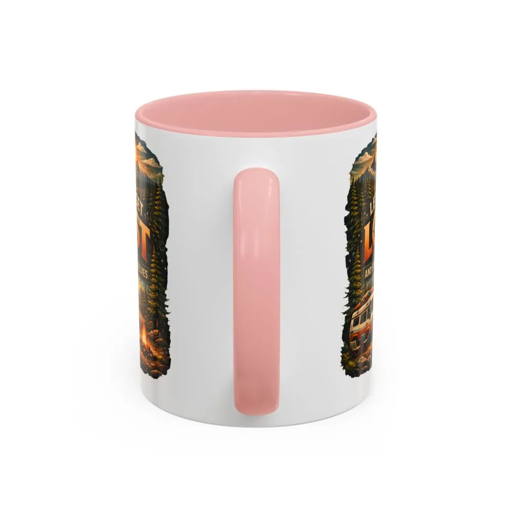 1263082393764926909_2048.jpeg Accent Coffee Mug (11, 15oz) — "Let´s Get Lost And Find Ourselfs" Design Scenic-Line