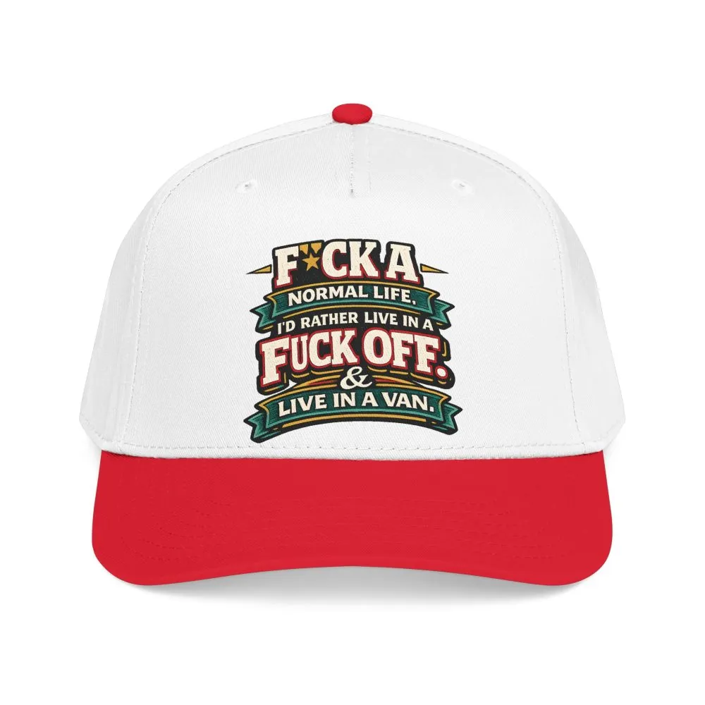 Baseball Cap - "Fuck A Normal Life" Design F**K-Line