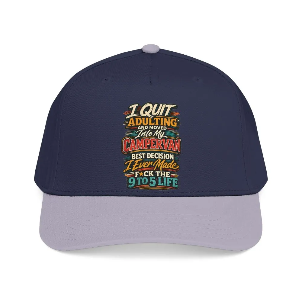 Baseball Cap - "I Quit Adulting" Design F**K-Line