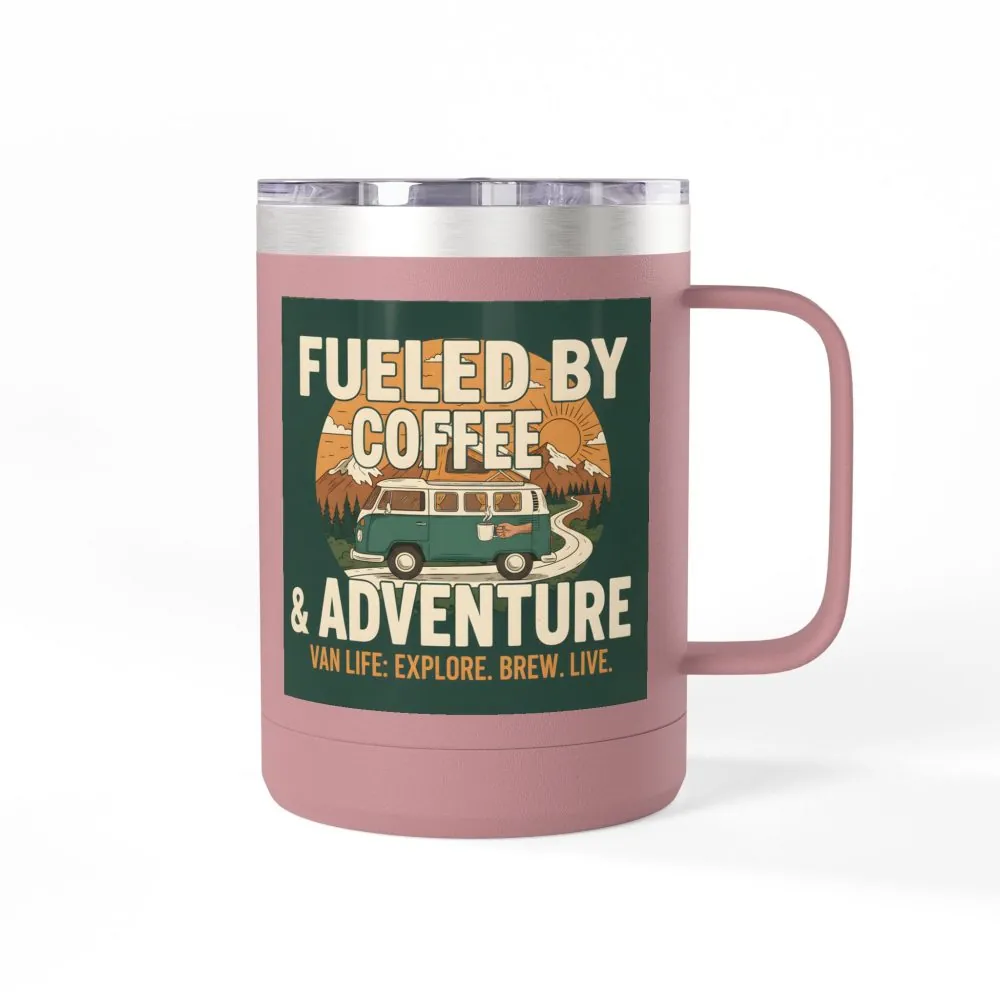 12772418833166423057_2048.jpeg Coffee Mug Tumbler, 15oz — "Fueled by Coffee & Adventure"