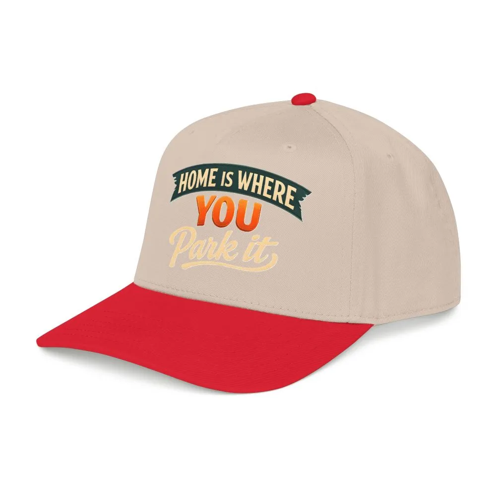 12830143803821029324_2048.jpeg Baseball Cap - "Home Is where You Park It" Design Scenic-Line