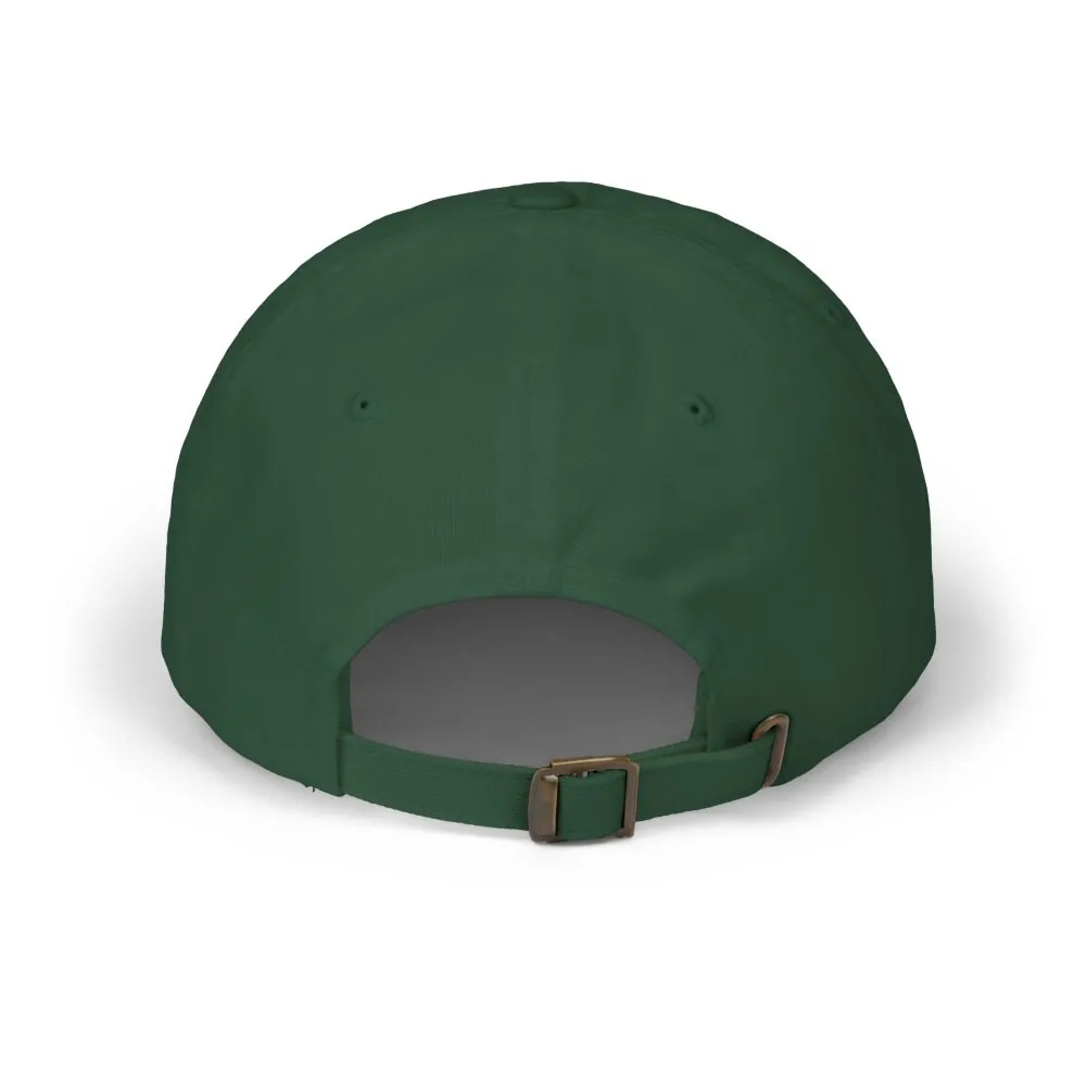 Dad Cap - "ROAD WHERE MADE FOR JOURNEYS-NOT DESTINATIONS" Vintage National Park Stamp Hat