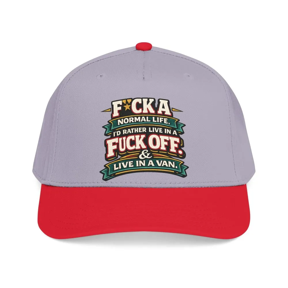Baseball Cap - "Fuck A Normal Life" Design F**K-Line