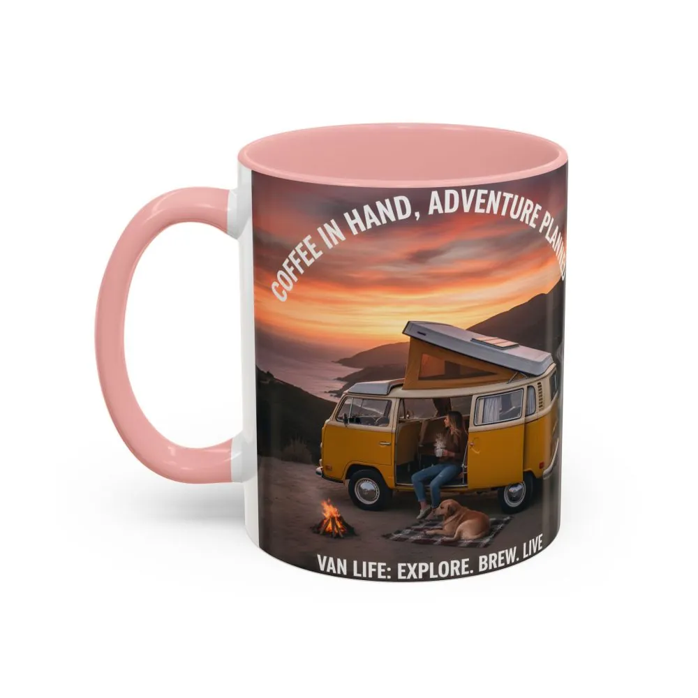 128994683978268694_2048.jpeg Accent Coffee Mug (11, 15oz) - "Coffee in Hand, Adventure Planned"