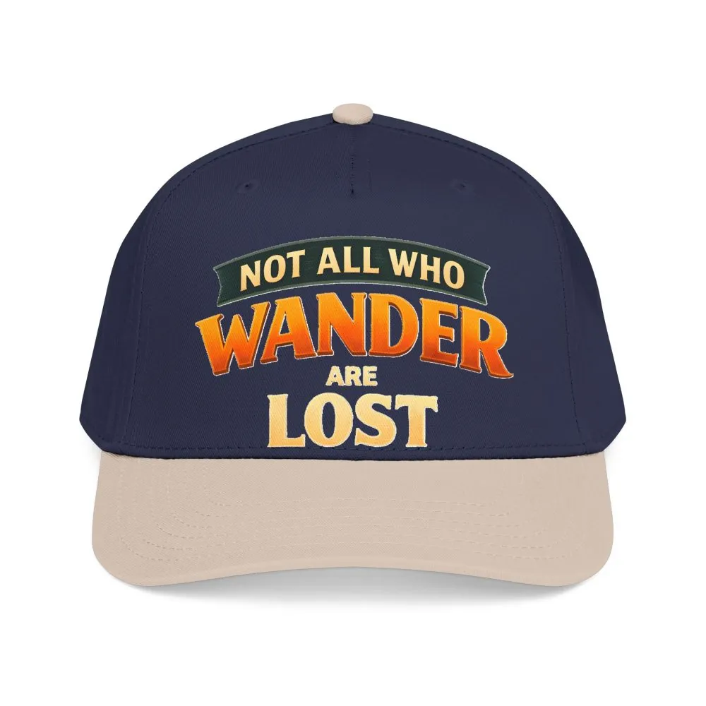 12939016399884122972_2048.jpeg Baseball Cap - "Not All Who Wander Are Lost" Design Scenic-Line