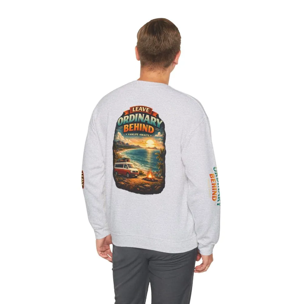 12944454133989587962_2048.jpeg Unisex Heavy Blend™ Crewneck Sweatshirt — "Leave Ordinary Behind" Design Scenic-Line
