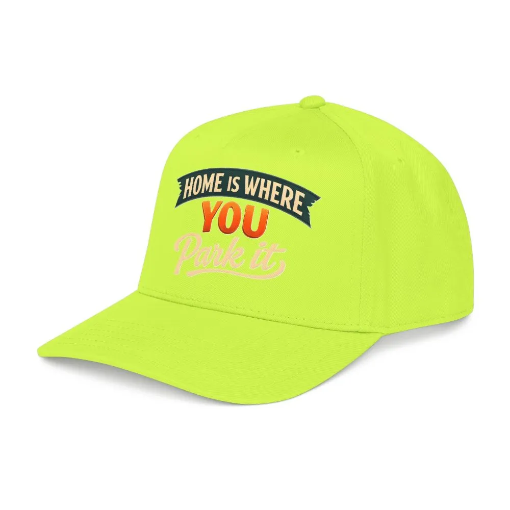 12989877986857808272_2048.jpeg Baseball Cap - "Home Is where You Park It" Design Scenic-Line