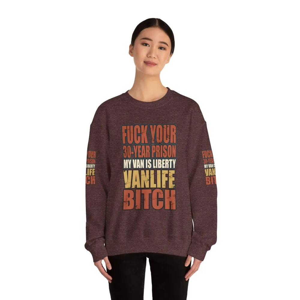 13017194641639037334_2048.jpeg Unisex Heavy Blend™ Crewneck Sweatshirt — "Fuck Your 30 Year" Design F**K-Line