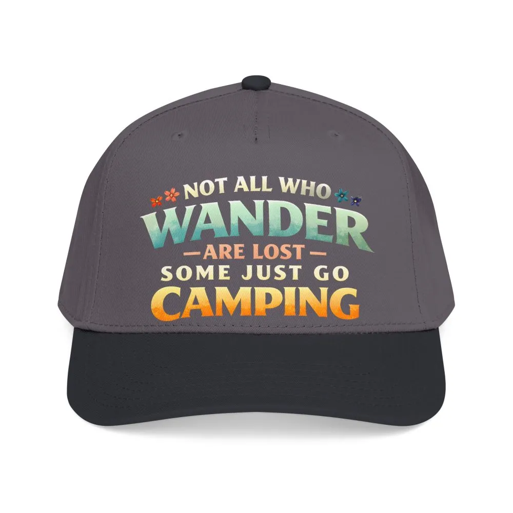 13101519183843670880_2048.jpeg Baseball Cap - "Not All Who Wander Are Lost" Design Scenic-Line