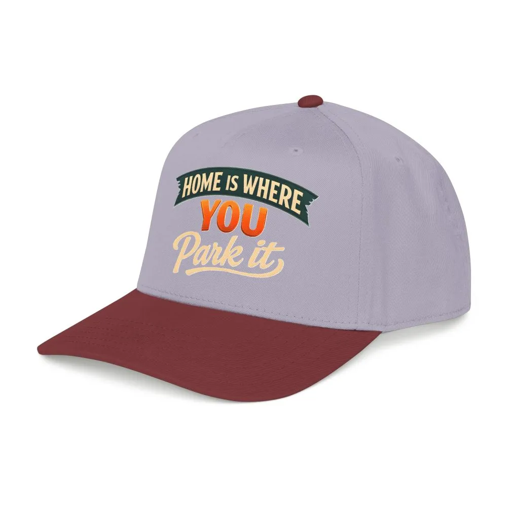13102434197912033752_2048.jpeg Baseball Cap - "Home Is where You Park It" Design Scenic-Line