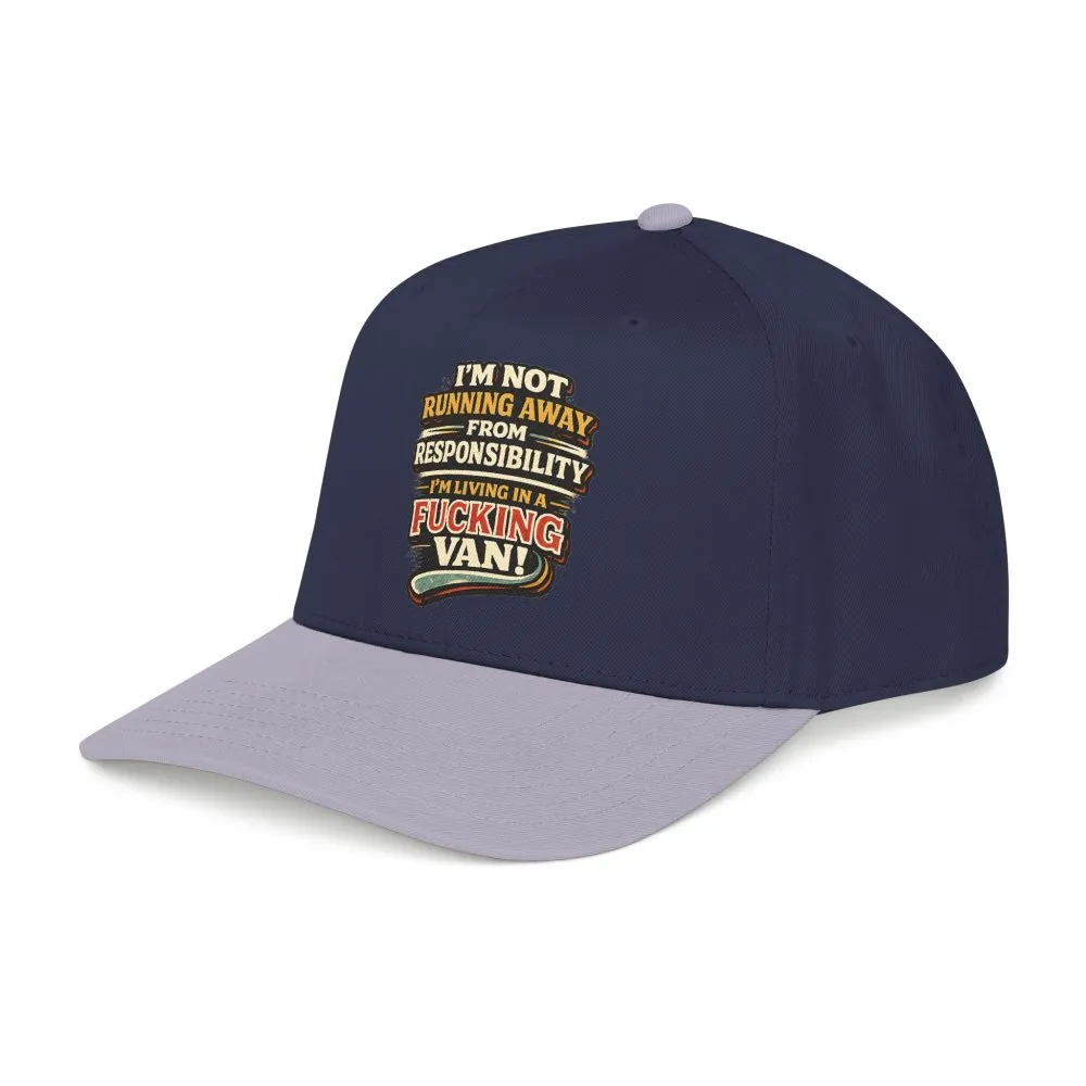 13105518291081683558_2048.jpeg Baseball Cap - "I`m Not running Away" Design F**K-Line