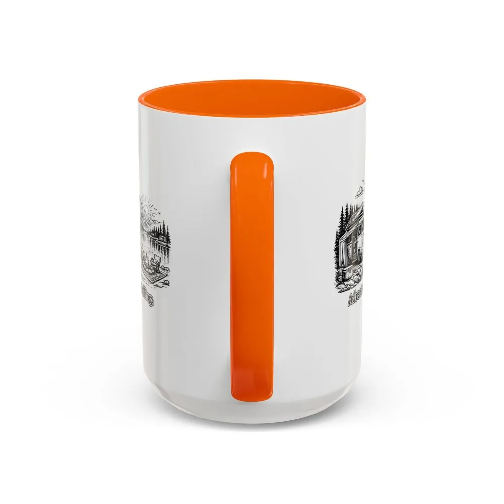 13137945046678296897_2048.jpeg Accent Coffee Mug (11, 15oz) — "Adventure Is Calling" Design Minimal-Line