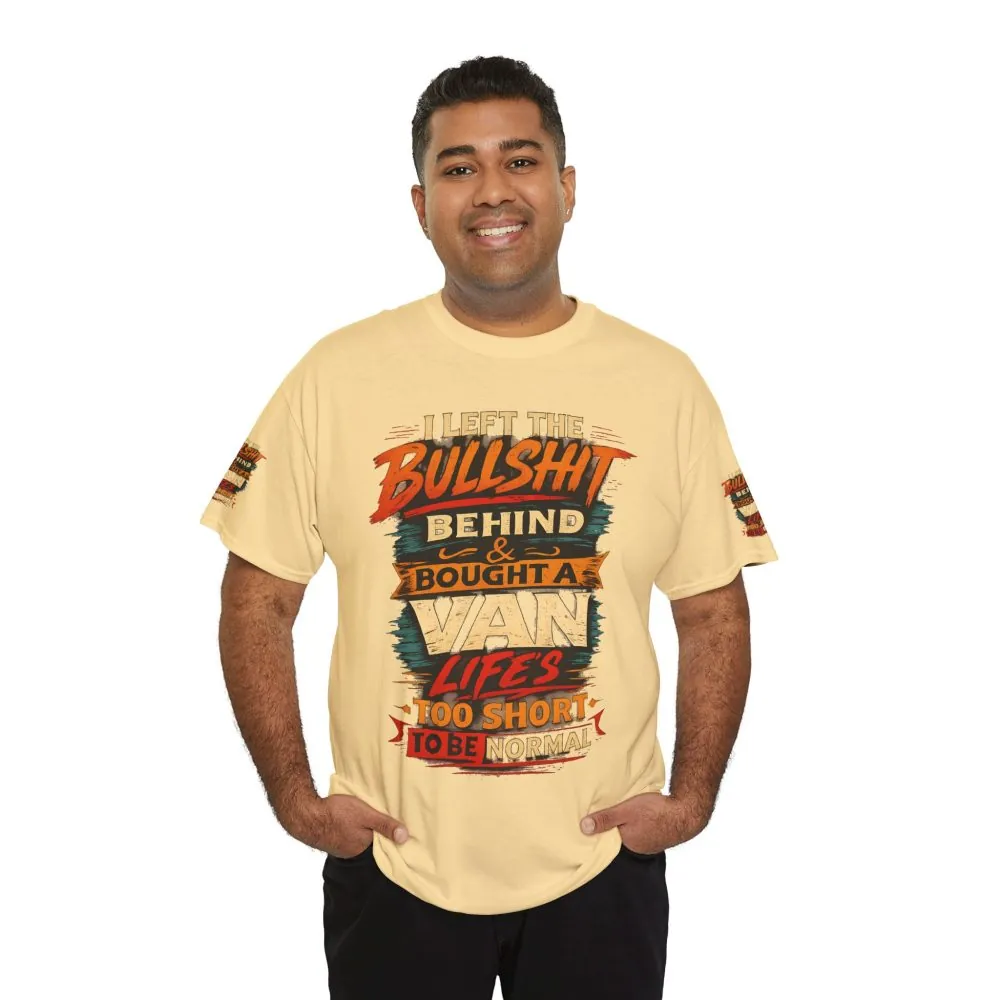 13149131820268695456_2048.jpeg Unisex Heavy Cotton Tee — "I Left The Bullshit" Design F**K-Line