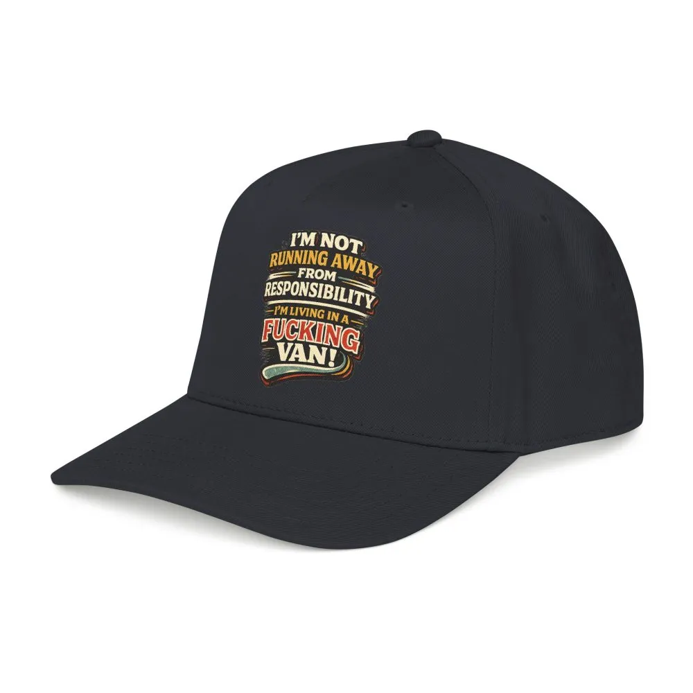13188449444015666755_2048.jpeg Baseball Cap - "I`m Not running Away" Design F**K-Line