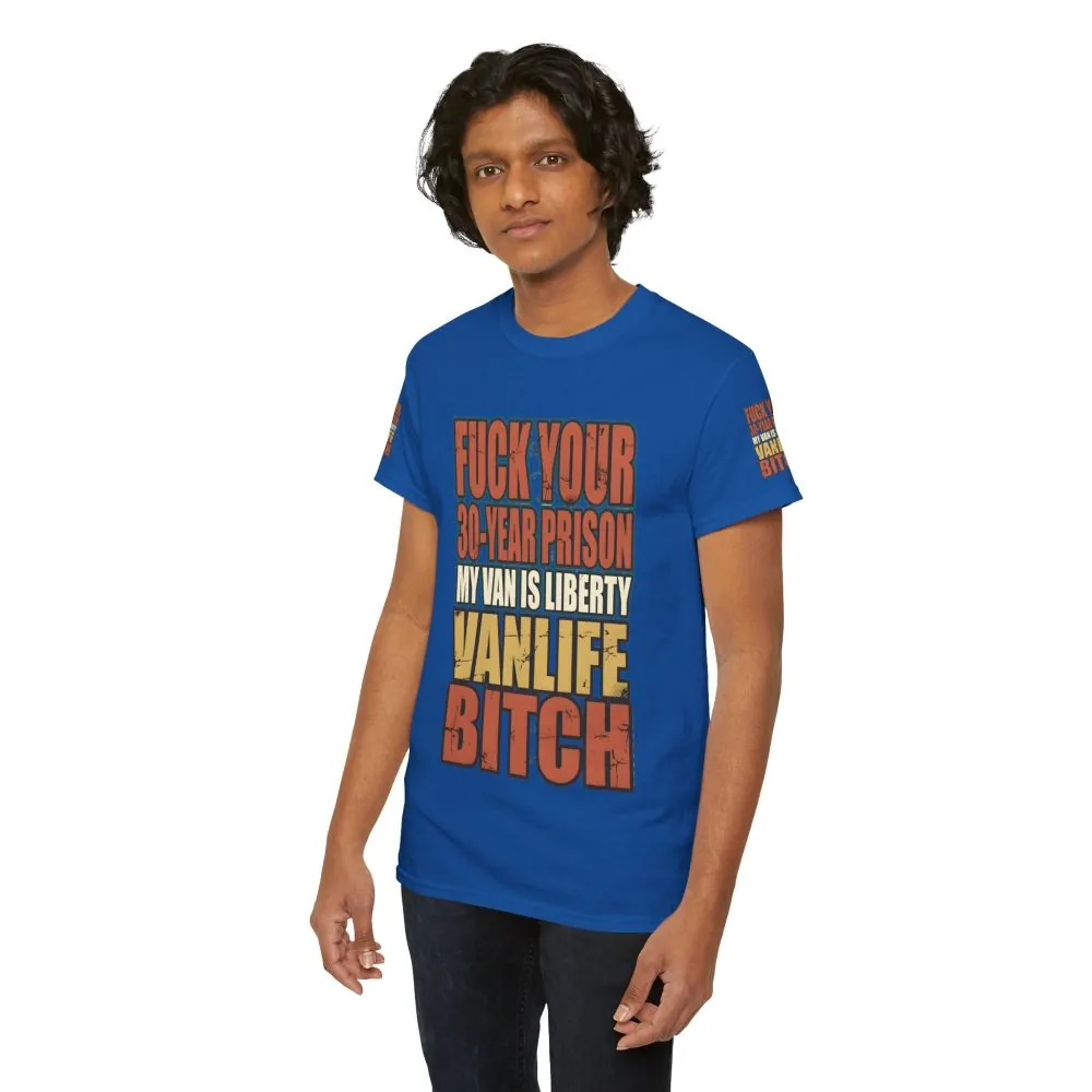 Unisex Heavy Cotton Tee — "Fuck Your 30 Year" Design F**K-Line