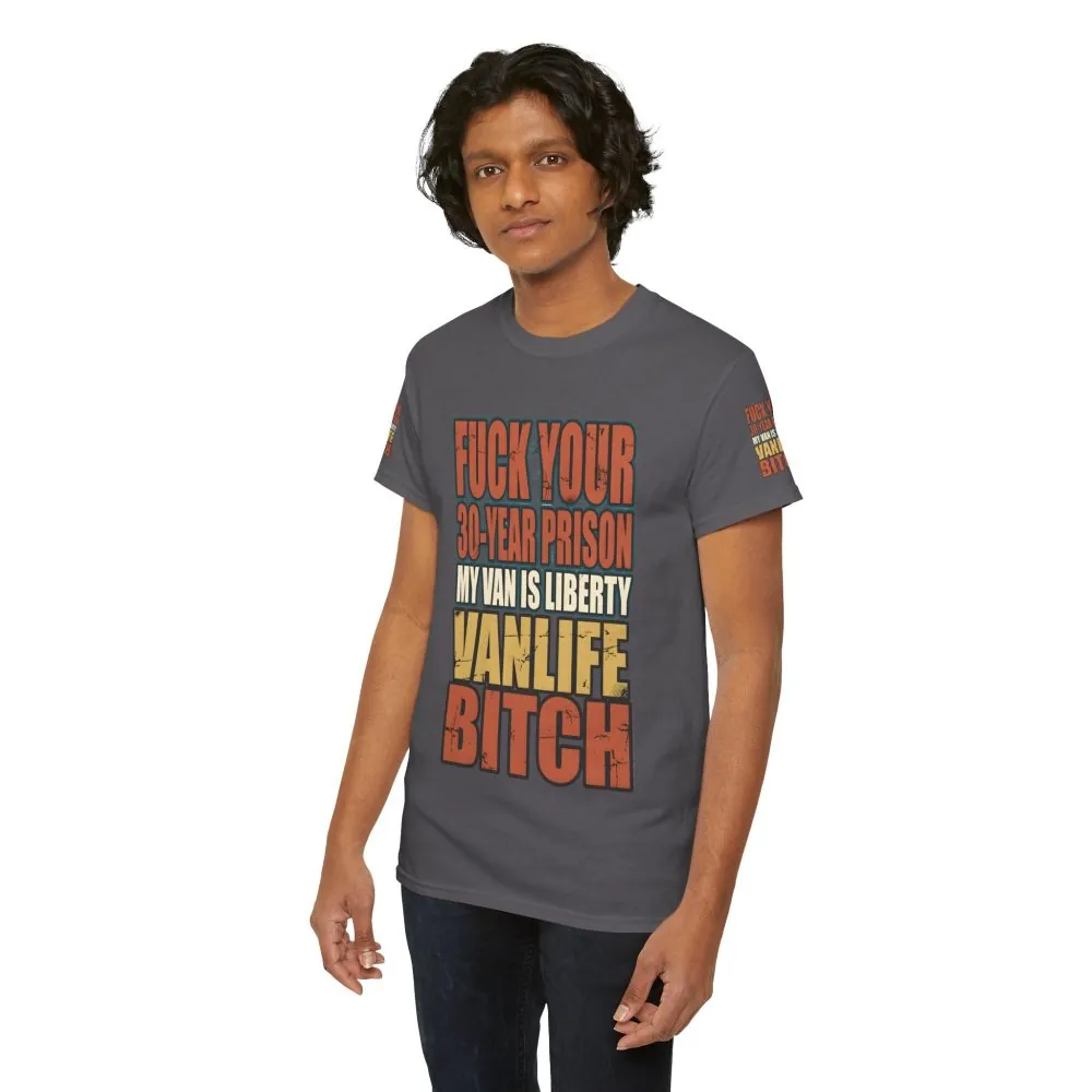 Unisex Heavy Cotton Tee — "Fuck Your 30 Year" Design F**K-Line