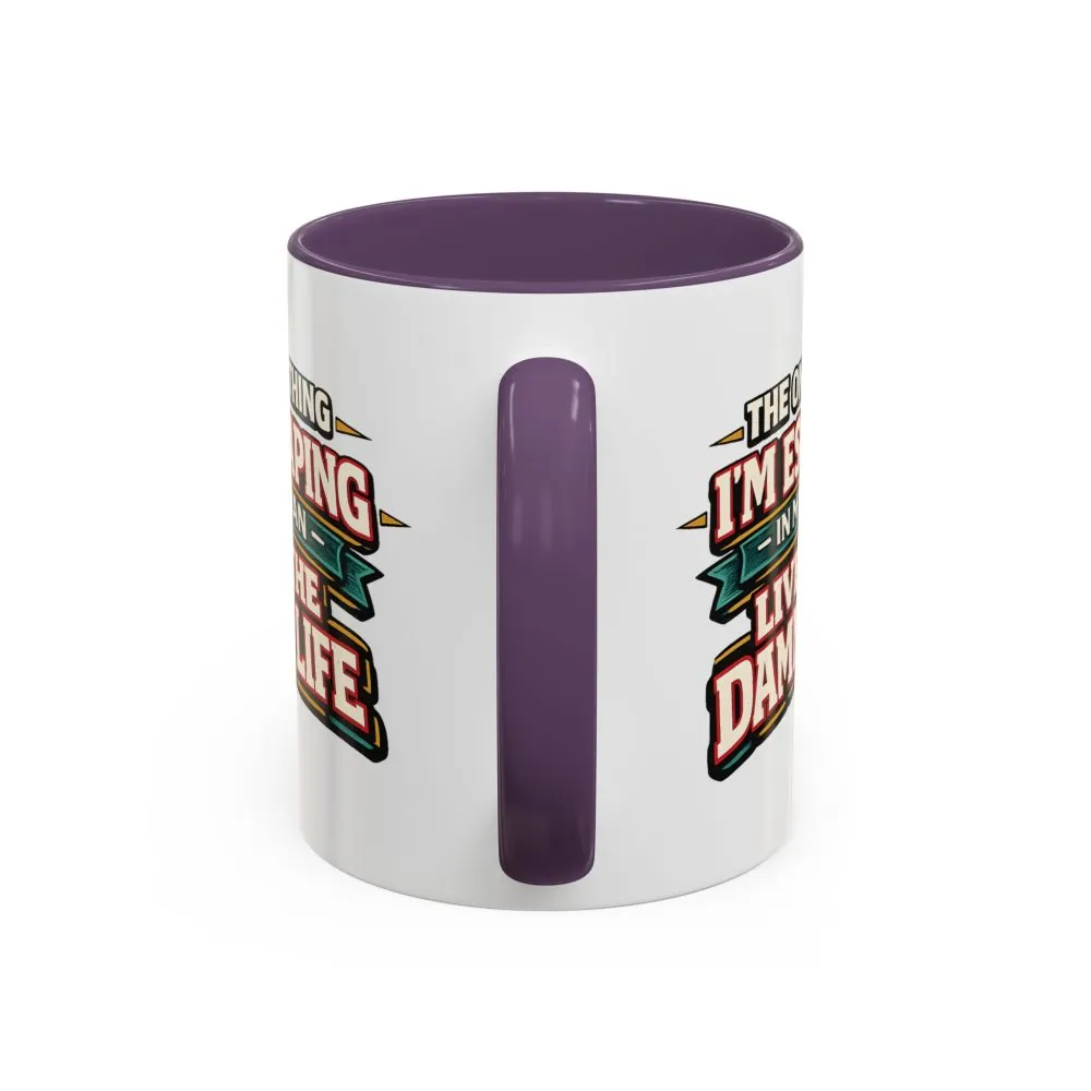13252825423003890340_2048.jpeg Accent Coffee Mug (11, 15oz) — "The Only Thing I´m Escaping" Design F**K-Line