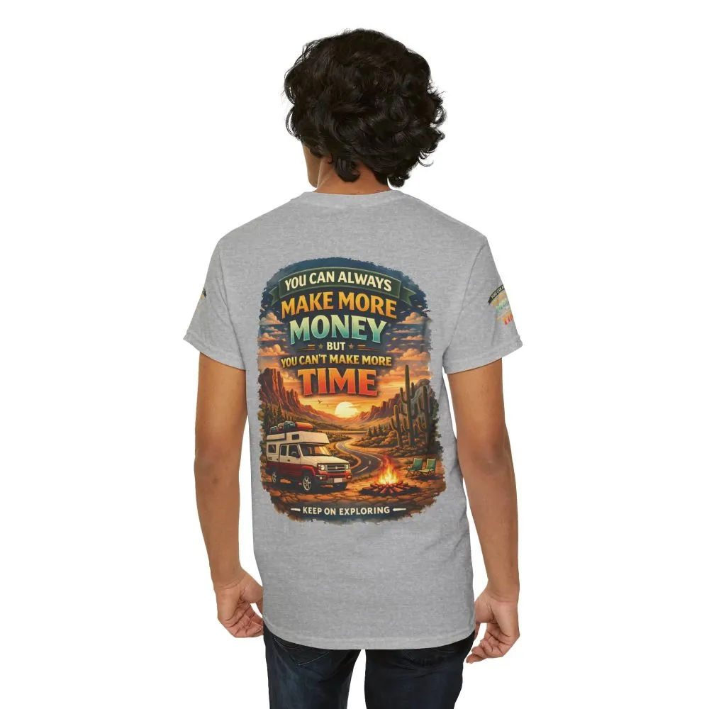1326617028053844079_2048.jpeg Unisex Heavy Cotton Tee — "You Can Always Make More Money" Design Scenic-Line
