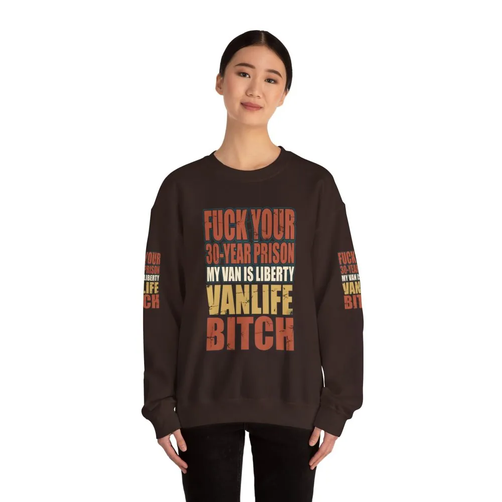 13286312666442770221_2048.jpeg Unisex Heavy Blend™ Crewneck Sweatshirt — "Fuck Your 30 Year" Design F**K-Line