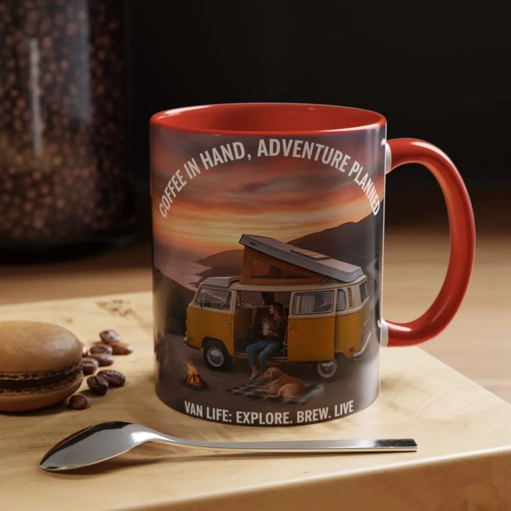 13307812274163608_2048.jpeg Accent Coffee Mug (11, 15oz) - "Coffee in Hand, Adventure Planned"
